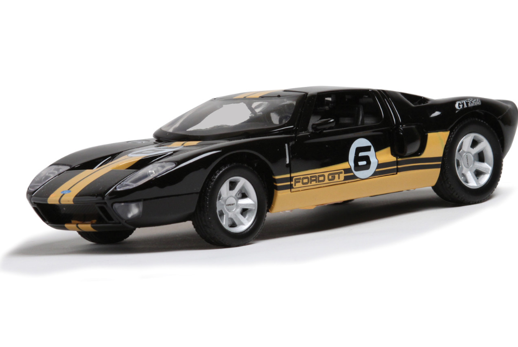 Ford GT Concept Black/Yellow Stripes 1/24