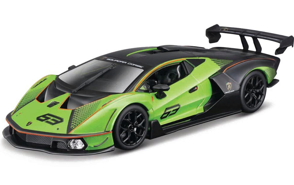Lamborghini Essenza SCV 12 Race Green/Black 1/24
