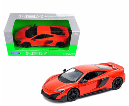 McLaren 675LT Red Diecast 1/24th