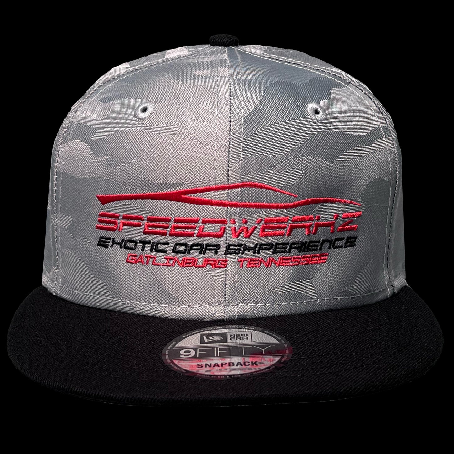 Speedwerkz Grey Camo Car Logo Hat