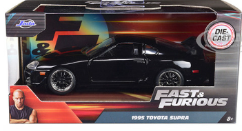 Toyota Supra Black Diecast 1/24 – Speedwerkz