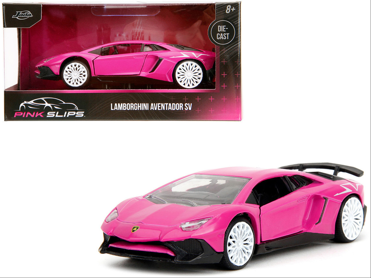 Lamborghini aventador sv pink 1/32