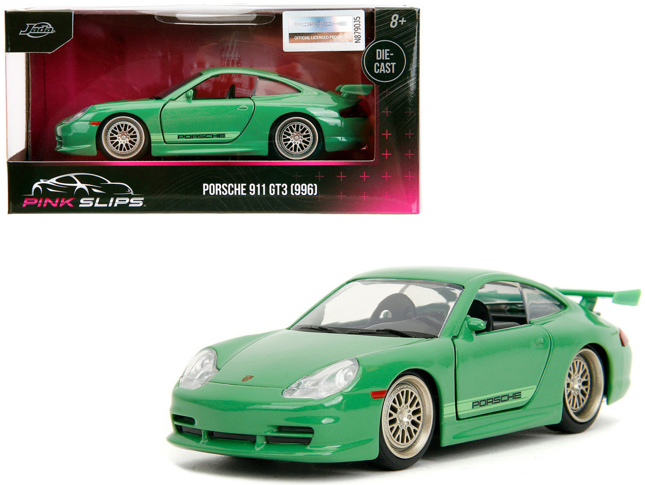 Porsche 911 Gt3 996 green 1/32