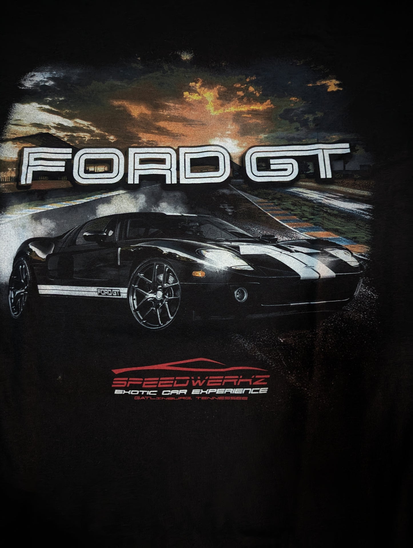 Speedwerkz Ford GT (Black) T-Shirt