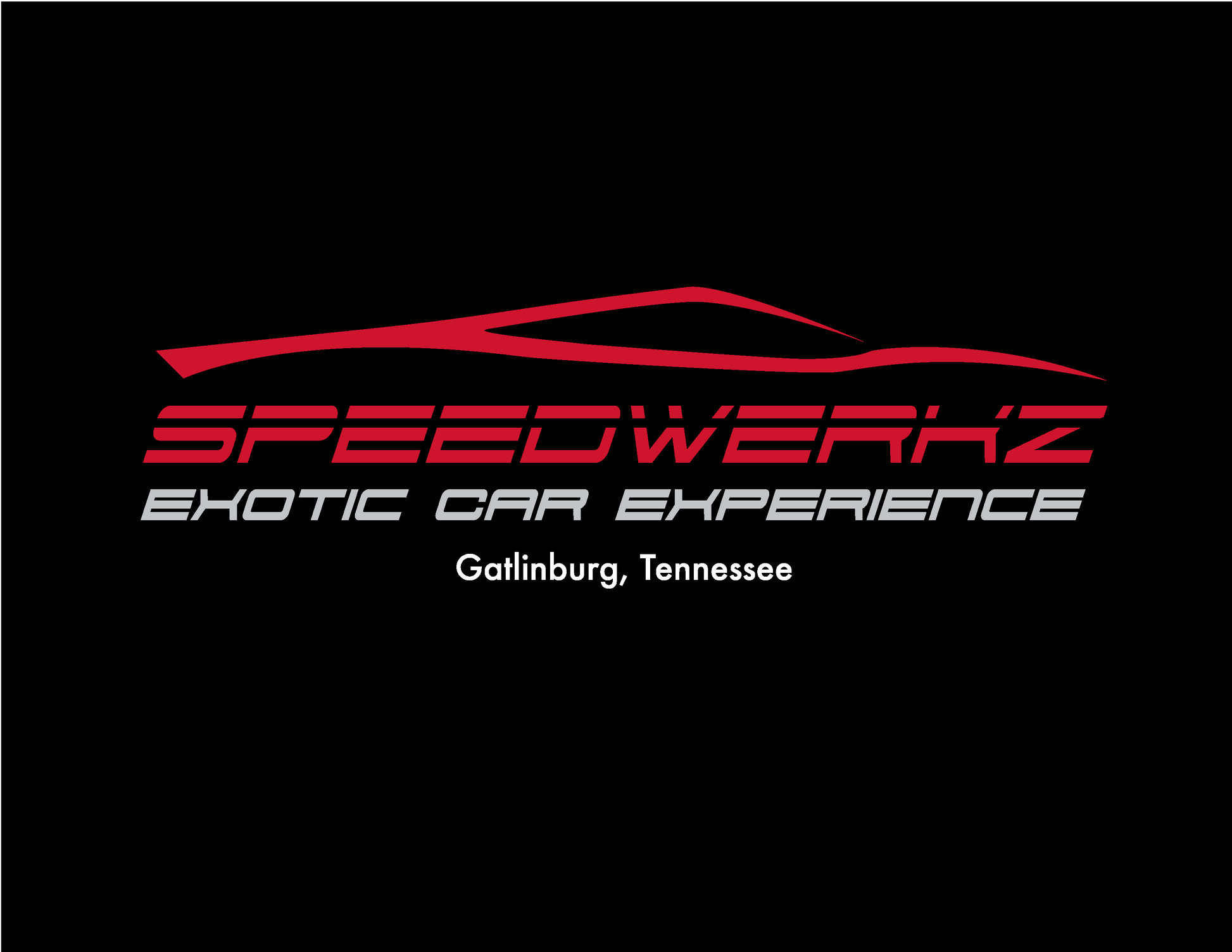 speedwerkz exotic car experience red and white logo