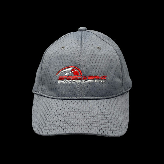 silver ball cap with Speedwerkz logo